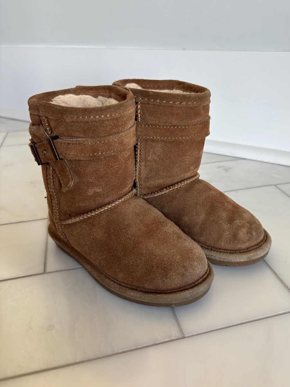 [BearPaw] Val Wool-Lined Suede Boots